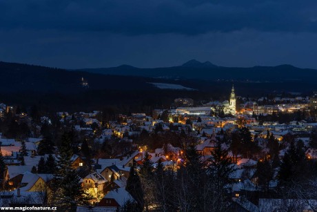 Nový Bor ze Skalky v proměnách světla - Foto Petr Germanič 1225 (1)