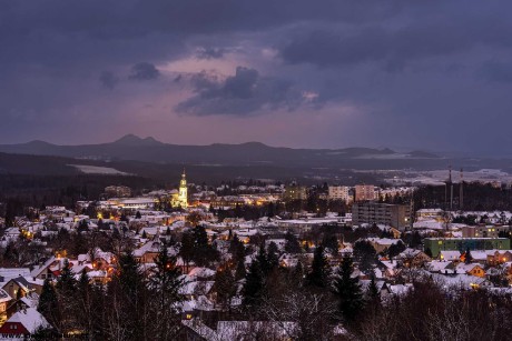 Nový Bor ze Skalky v proměnách světla - Foto Petr Germanič 1225 (3)