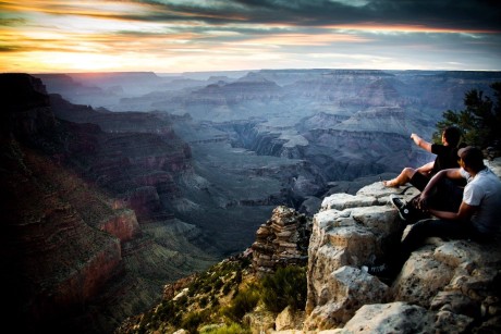 NP Grand Canyon - večer na Yaki Point - Foto Ladislav Hanousek 1124