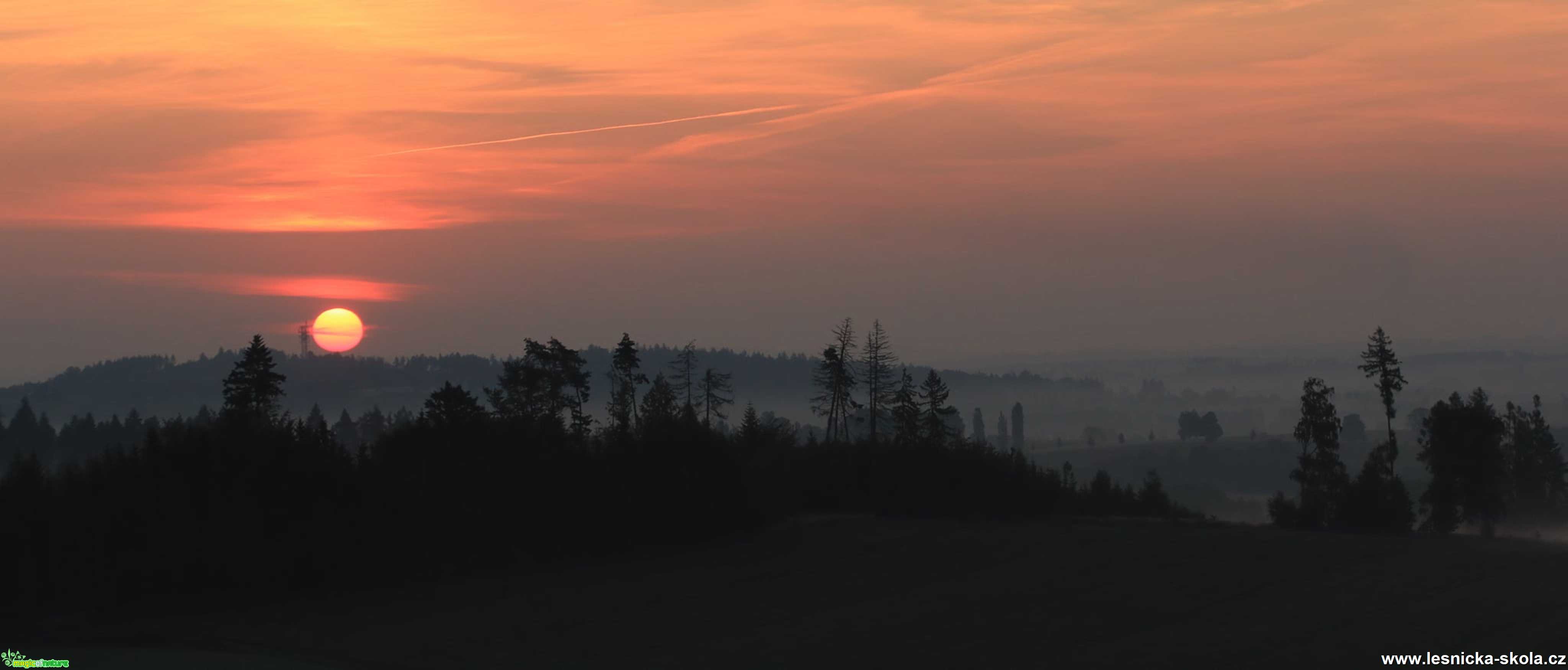 Zářijové nedělní ráno z Vysočiny - Foto Ladislav Jonák 1021