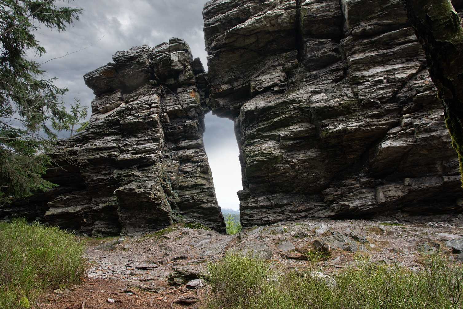 Kamenná vrata - Ještědský hřeben - Foto Jaroslava Jechová 0424 (1)