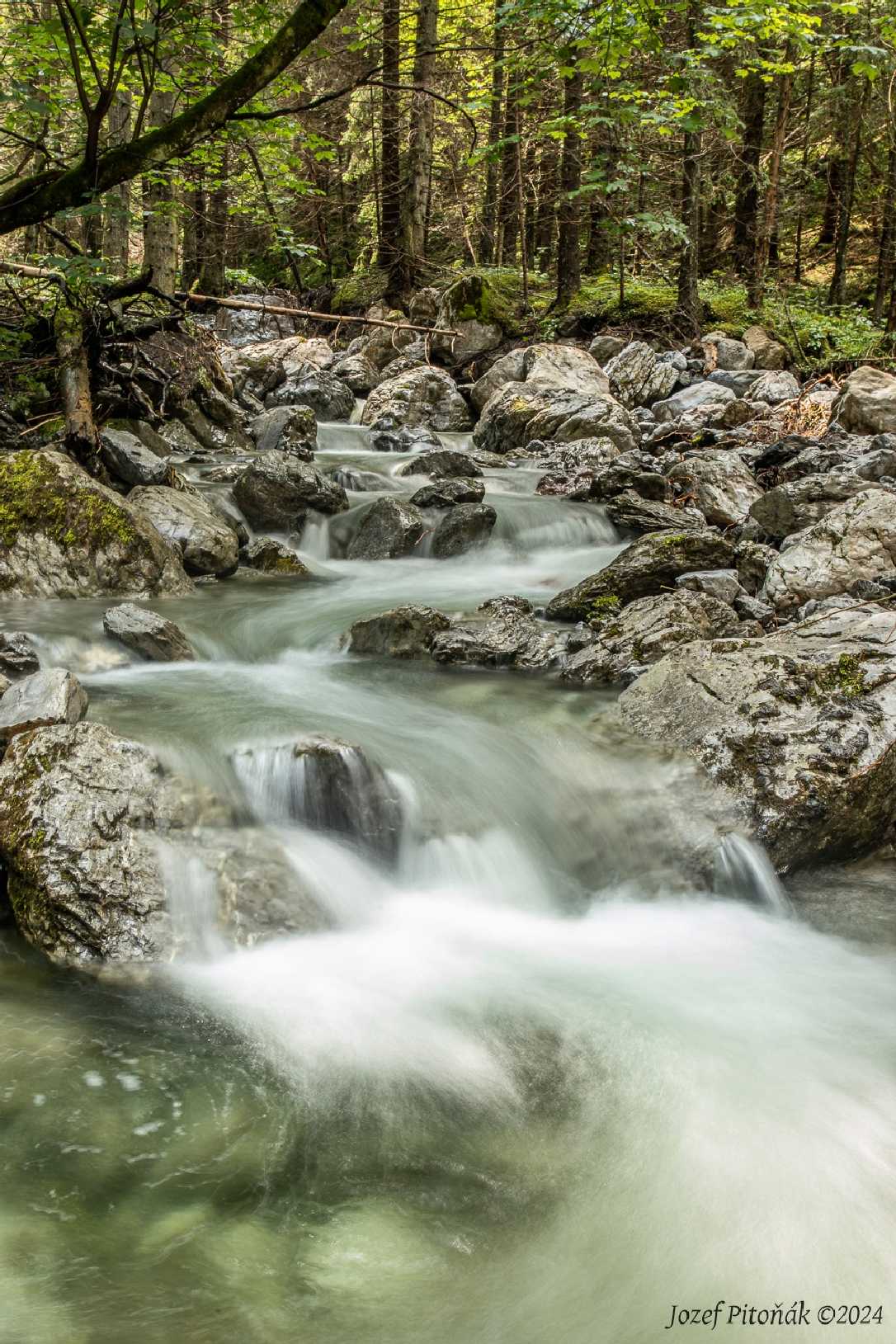 Síla horské vody - Foto Jozef Pitoňák 0724  (2)