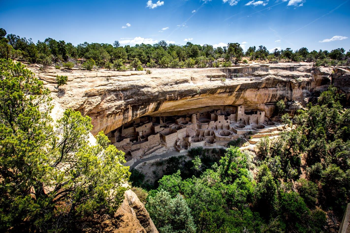 Mesa verde NP - obytný komplex indiánů - Foto Ladislav Hanousek 0924