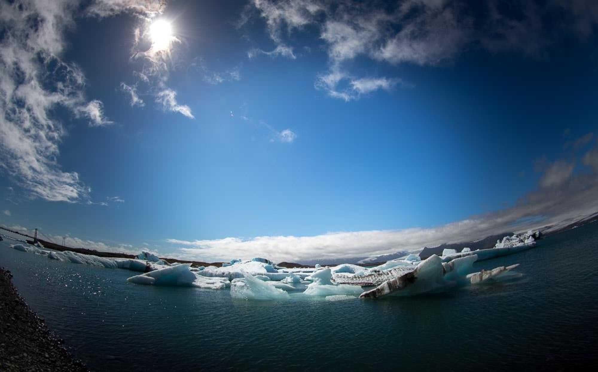 Ledovcové jezero Jokulsárlón - Foto Ladislav Hanousek 0125